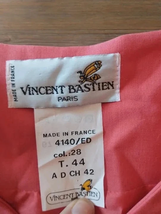 Chaqueta rosa forrada, Vincent Bastien T44 – photo 5